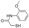 N1-(2-METHOXYPHENYL)-2-MERCAPTOACETAMIDE, TECH Struktur