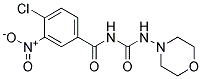 N-(4-CHLORO-3-NITROBENZOYL)-N'-MORPHOLINOUREA, TECH Struktur