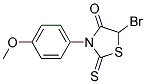 5-BROMO-3-(4-METHOXYPHENYL)-2-THIOXO-1,3-THIAZOLAN-4-ONE, TECH Struktur