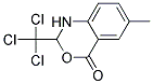 6-METHYL-2-(TRICHLOROMETHYL)-1,4-DIHYDRO-2H-3,1-BENZOXAZIN-4-ONE, TECH Struktur