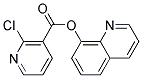 QUINOLIN-8-YL 2-CHLORONICOTINATE, TECH Struktur