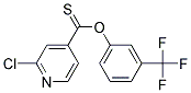 3-(TRIFLUOROMETHYL)PHENYL 2-CHLOROPYRIDINE-4-CARBOTHIOATE, TECH Struktur