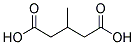 3-METHYLPENTANEDIOIC ACID, TECH Struktur