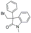 3-(BROMOMETHYL)-1-METHYL-3-PHENYLINDOLIN-2-ONE Struktur