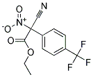 ETHYL-A-CYANO-2-NITRO-4-(TRIFLUOROMETHYL)PHENYLACETATE Struktur