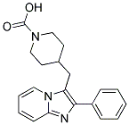 4-(2-PHENYL-IMIDAZO[1,2-A]PYRIDIN-3-YLMETHYL)-PIPERIDINE-1-CARBOXYLIC ACID Struktur