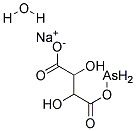 SODIUM ARSENYL TARTRATE HYDRATE 99.99% Struktur