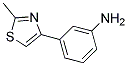 4-(3-AMINOPHENYL)-2-METHYLTHIAZOL Struktur