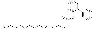 BIPHENYLYL PALMITATE Struktur