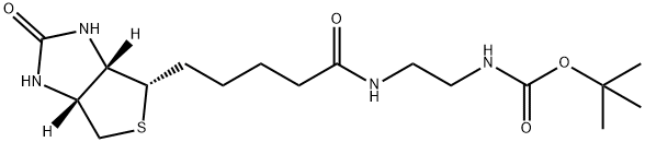 N-BOC-BIOTINYLETHYLENEDIAMINE Struktur