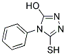 5-HYDROXY-4-PHENYL-1,2,4-TRIAZOLE-3-THIOL, 95+% Struktur