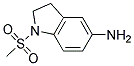 5-AMINO-2,3-DIHYDRO-1-(METHYLSULPHONYL)-1H-INDOLE Struktur