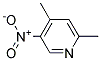 4,6-DIMETHYL-3-NITROPYRIDIN Struktur