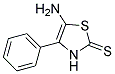 5-amino-4-phenylthiazole-2(3H)-thione Struktur