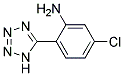 5-(4-Chloro-2-aminophenyl)tetrazole Struktur