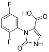 3-(2,5-Difluorophenyl)-2-Oxo-4-Imidazole-Carboxylic Acid Struktur