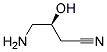 (S)-4-Amino-3-Hydroxybutyronitrile Struktur