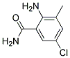 5-Chloro-3-Methyl-2-Amino Benzamide Struktur