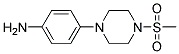 4-[4-(Methylsulphonyl)piperazin-1-yl]aniline Struktur