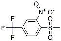 4-(Methylsulphonyl)-3-nitrobenzotrifluoride Struktur