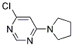 4-Chloro-6-(pyrrolidin-1-yl)pyrimidine Struktur