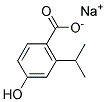 SODIUM ISOPROPYLPARABEN Struktur