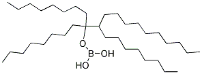 TRIOCTYLDODECYL BORATE Struktur