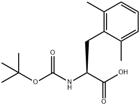 Boc-2,6-Dimethy-L-Phenylalanine Struktur