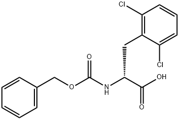 Cbz-2,6-Dichloro-D-Phenylalanine Struktur