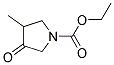 N-(Ethoxy carboNyl)-4-methyl-3-pyrrolidoNe Struktur