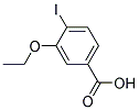 3-ETHOXY-4-IODOBENZOIC ACID Struktur