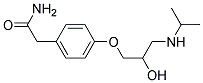 ATENOLOL IMPURITY F (EP):(4,4'-[N-ISOPROPYL-3,3'-IMINOBIS(2-HYDROXYPROPOXY)]-BIS(2-PHENYLACETAMIDE))STORE LONG TERM AT -20 °C MM(CRM STANDARD) Struktur