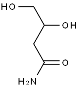 3,4-DIHYDROXY-BUTYRAMIDE Struktur