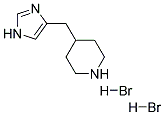 4-(IMIDAZOL-4-YLMETHYL)PIPERIDINE DIHYDROBROMIDE Struktur