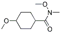N,4-DIMETHOXY-N-CIS/TRANS-METHYLCYCLOHEXANECARBOXAMIDE Struktur