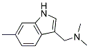 6-METHYL-3-(DIMETHYLAMINOMETHYL)INDOLE Struktur