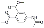 4-Acetamidophthalic Acid Dimethyl Ester Struktur