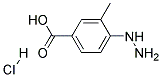 4-Hydrazino-3-MethylbenzoicAcidHcl Struktur