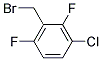 3-Chloro-2,6-difluorobenzyl bromide, 97+% Struktur