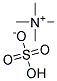 TETRAMETHYL AMMONIM HYDROGEN SULFATE Struktur