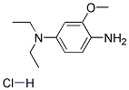 3-methoxy-4-Amino-N-diethylanilinehydrochloride Struktur