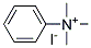 N-PHENYL-N,N,N-TRIMETHYLAMMONIUM IODIDE Struktur