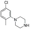 N-(5-CHLORO-2-TOLYL)-PIPERAZINE Struktur