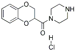 N-(1,4-BENZODIOXAN-2-YL-CARBONYL)PIPERAZINE HCL Struktur