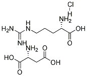 L-ARGININE (HYDROCHLORID, ASPARTATE) Struktur