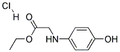 D-4-HYDROXYPHENYLGLYCINE ETHYL ESTER HYDROCHLORIDE Struktur