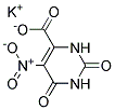 5-NITRO-OROTIC ACID POTASSIUM SALT Struktur