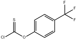 4-(TRIFLUOROMETHYL)PHENYL CHLOROTHIOFORMATE Struktur