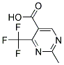 4-(TRIFLUOROMETHYL)-2-METHYLPYRIMIDINE-5-CARBOXYLIC ACID Struktur