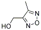 3-HYDROXYMETHYL-4-METHYLFURAZANE Struktur